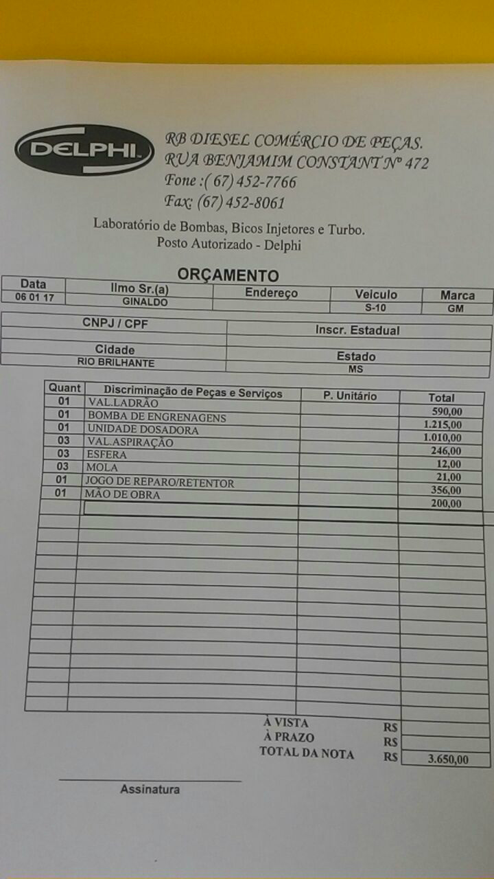 Comunidade se mobiliza e faz consertos em viatura da PM no distrito PANA Orçamento do conserto da viatura da Policia militar do Distrito Pana