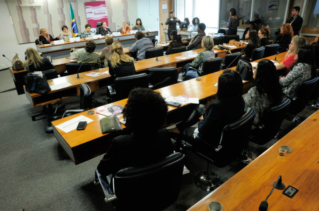 Feminicídio é fenômeno político, não apenas de gênero, dizem palestrantes Geraldo Magela/Agência Senado