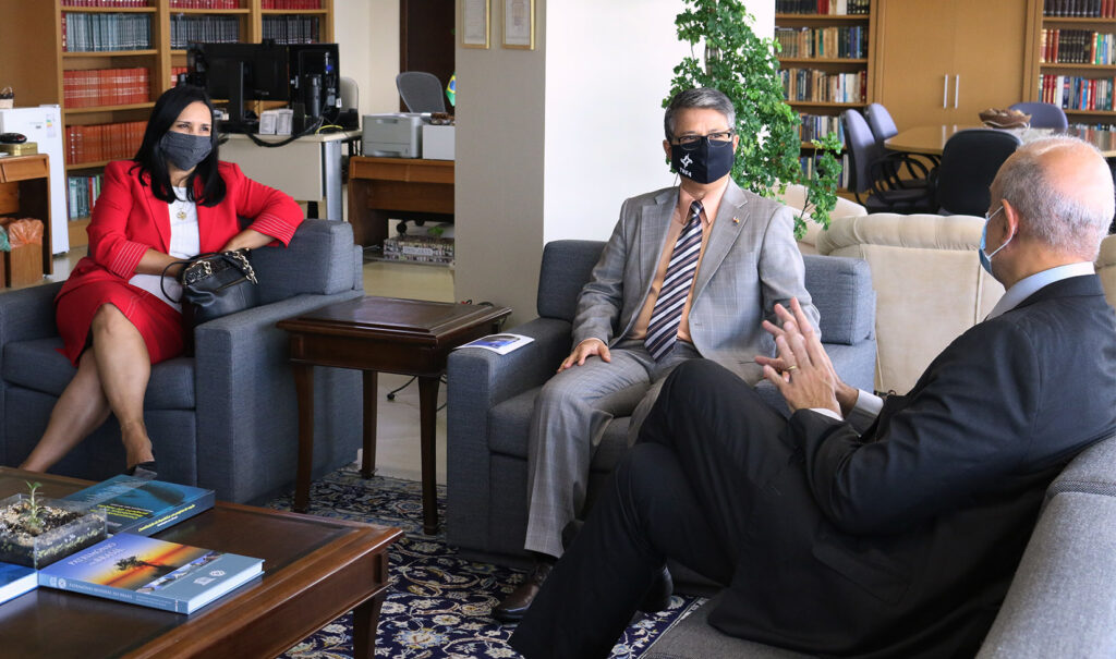 Reunião ocorreu no Gabinete da Presidência