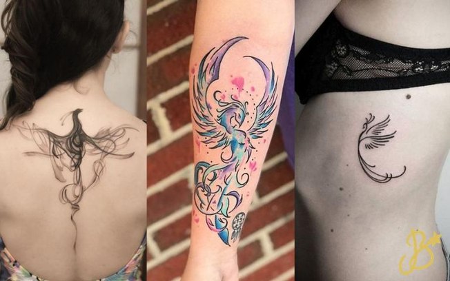 Inspirações de tatuagens de Fênix: símbolo da superação