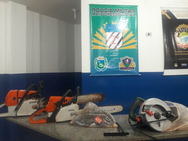 Policia Militar de Nova Alvorada do Sul recupera produtos roubados do Grupo Sottili Policia Militar de Nova Alvorada do Sul recupera produtos roubados do Grupo Sottili