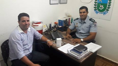 Vereador visita o pelotão de polícia militar de Caarapó Vereador visita o pelotão de polícia militar de Caarapó