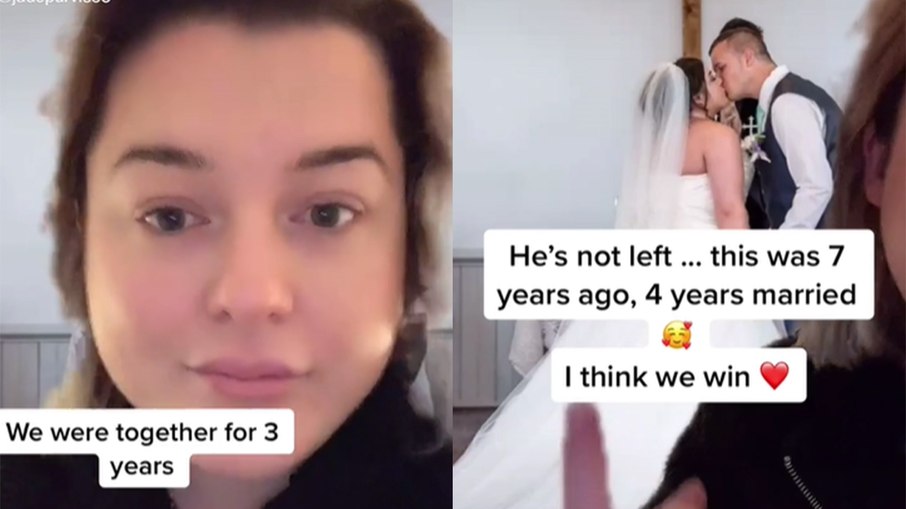 Mulher se vinga de traição do namorado casando com ex da amante dele