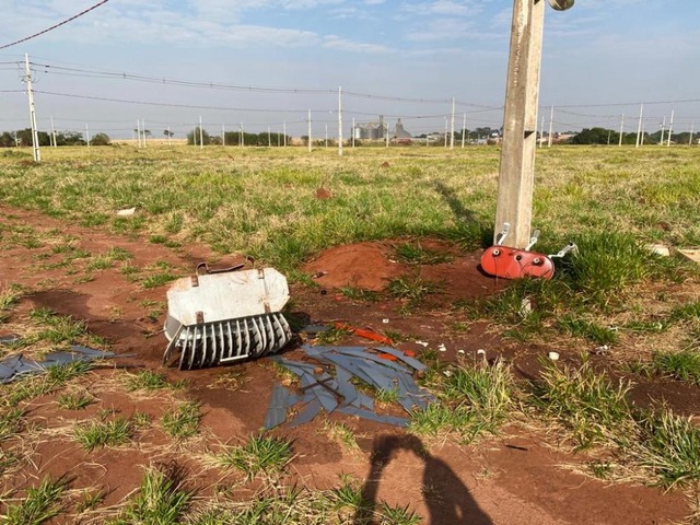 Criminosos furtam materiais elétricos em empreendimento de pré-candidato a prefeito Criminosos furtam materiais elétricos em empreendimento de pré-candidato a prefeito