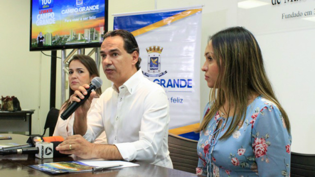 Prefeito faz balanço dos 100 dias e apresenta novos projetos para capital