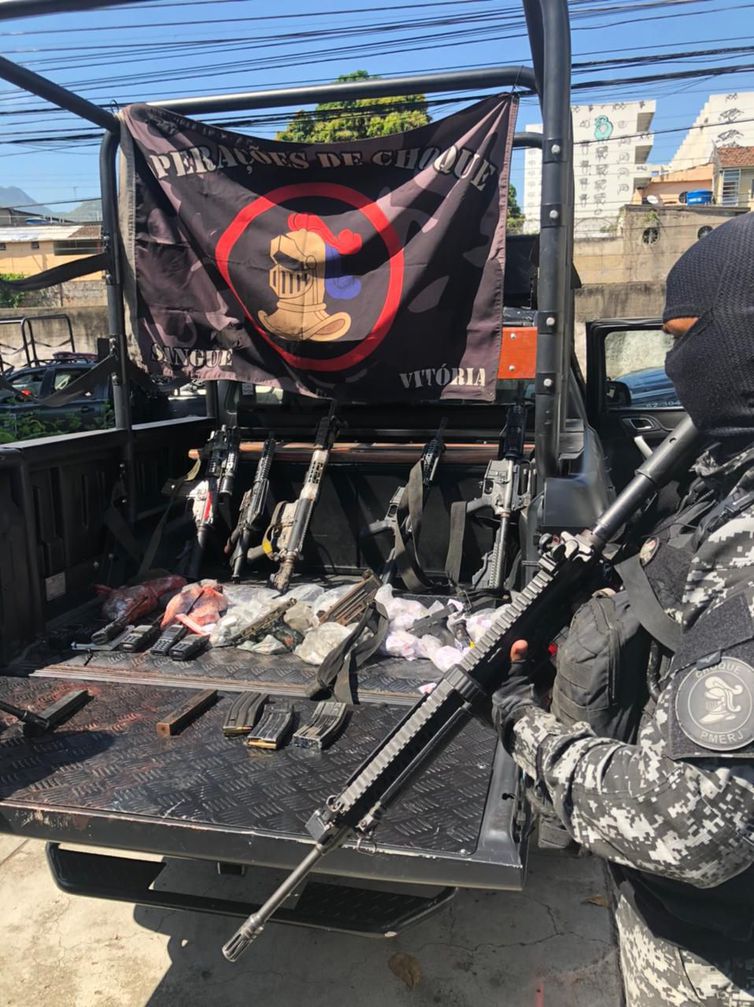 Operação policial deixa nove mortos no Rio © Polícia Militar do Estado do Rio de Janeiro