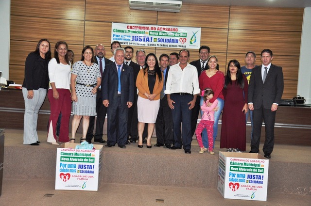 Campanha do agasalho foi lançada pela Câmara Municipal de Nova Alvorada do Sul Campanha do agasalho foi lançada pela Câmara Municipal de Nova Alvorada do Sul