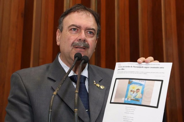 Deputado Dr. Paulo Siufi solicita recolhimento de livro infantil que aborda incesto Deputado Dr. Paulo Siufi solicita recolhimento de livro infantil que aborda incesto
