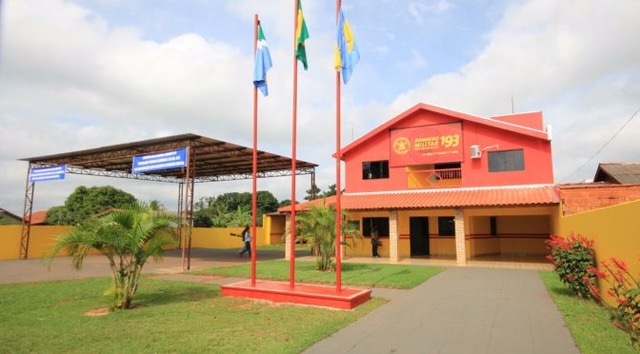 Base do Corpo de bombeiros de Nova Alvorada do Sul