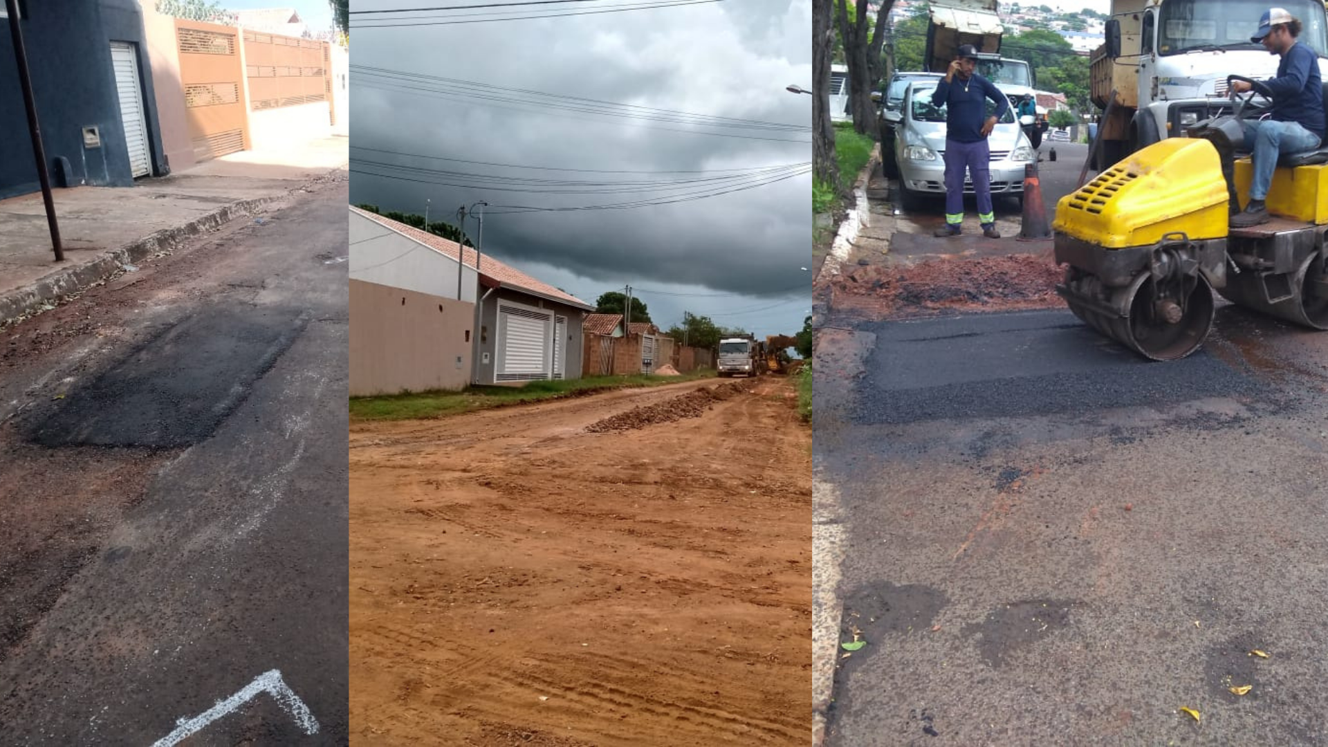 A partir da solicitação do vereador João César Mattogrosso, melhorias na área da infraestrutura são executadas