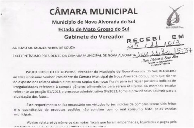 Ministério Público Federal, avança nas investigações do “CASO DA FARINHA” em Nova Alvorada do Sul Ministério Público Federal, avança nas investigações do “CASO DA FARINHA” em Nova Alvorada do Sul