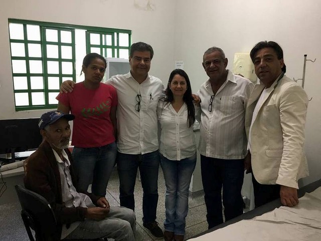 Vereador Chitão (PTB) participa de ação contra o Câncer na Pontinha do Cocho com o Médico Nelson Trad Filho