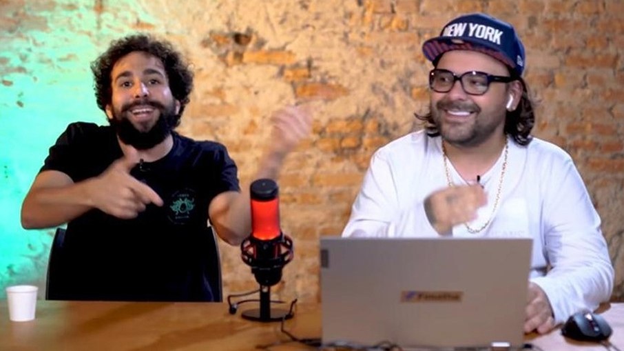 Youtuber Marcelo Ferreira fala sobre day trade com Murilo Couto, do "The Noite"