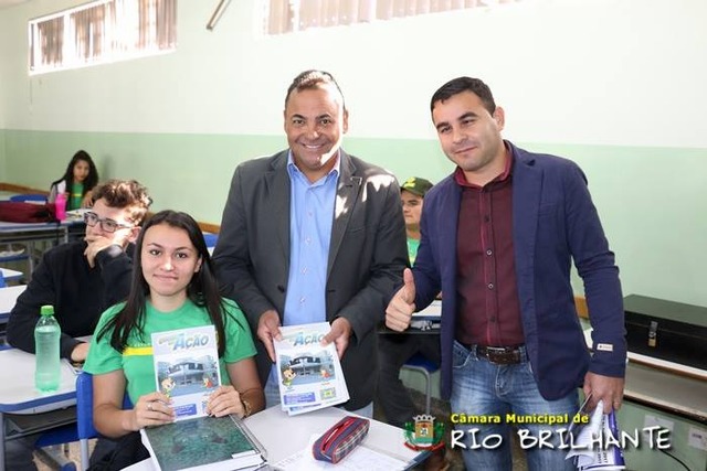 Projeto Câmara Jovem em Rio Brilhante ganha notoriedade Projeto Câmara Jovem em Rio Brilhante ganha notoriedade