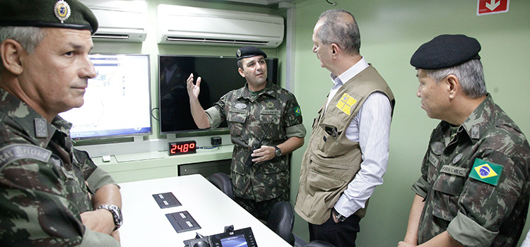 SISFRON atua na defesa e no desenvolvimento da fronteira terrestre do Brasil Foto: Felipe Barra