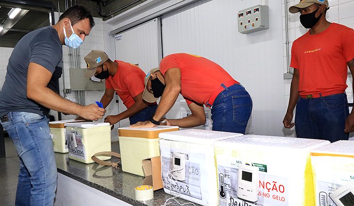 Governo do Estado distribui quarto lote da vacina contra COVID-19 aos 79 municípios de Mato Grosso do Sul