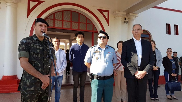 Solenidade marca abertura da Semana da Pátria em Ponta Porã Solenidade marca abertura da Semana da Pátria em Ponta Porã