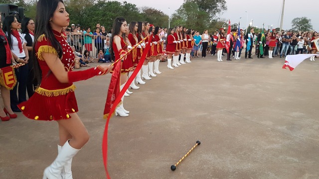 Bandas e fanfarras fazem bonita apresentação na Semana da Pátria Bandas e fanfarras fazem bonita apresentação na Semana da Pátria