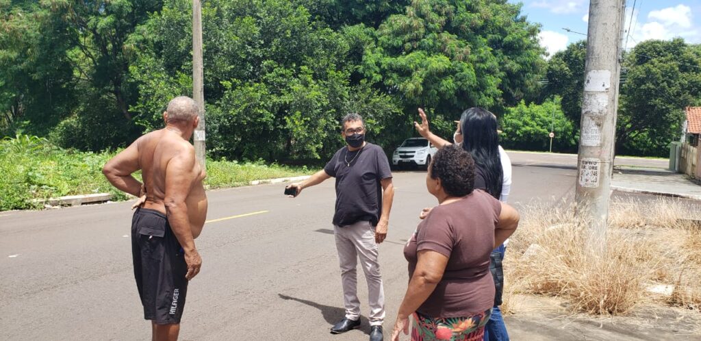 Vereador Ayrton Araújo visita região do Portal do Panamá