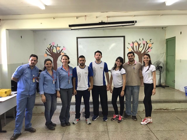VEREADOR LUCIANO DIAS PRESTIGIA PROJETO DE ACADÊMICOS DA UNIGRAN REFERENTE AO MEIO AMBIENTE Vereador Luciano participa de lançamento de projeto acadêmico