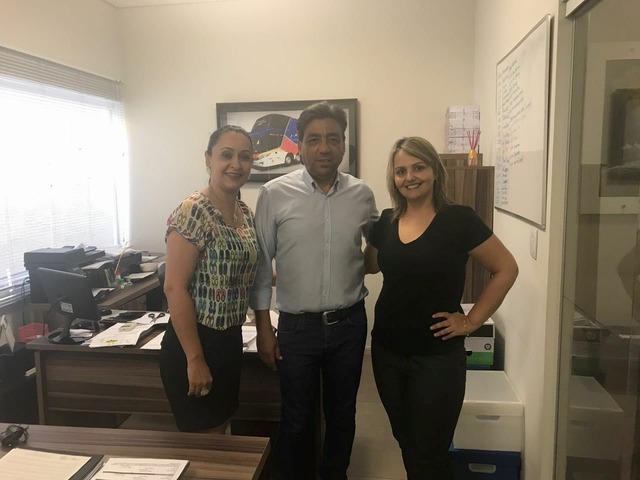 Chitão se reúne com a equipe técnica do Projeto de Prevenção do Câncer