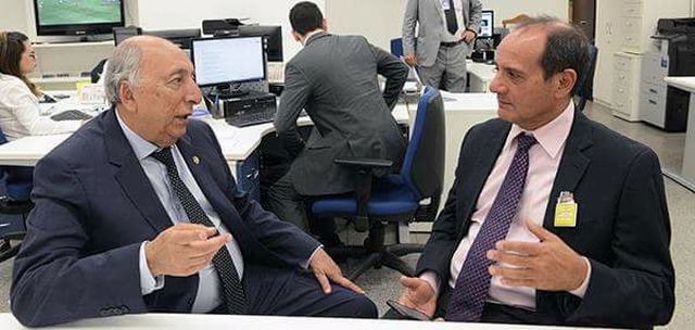 Prefeito Arlei Barbosa (PMDB) vai a Brasília em busca de recursos para Nova Alvorada do Sul