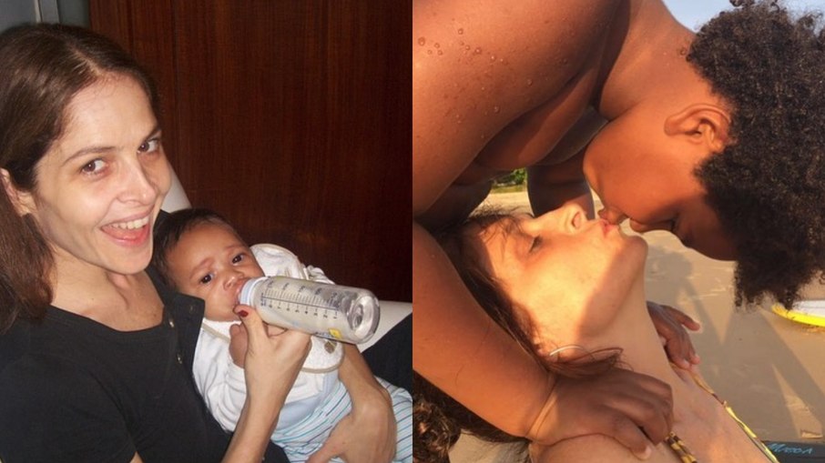 Drica Moraes se declara para seu filho que completa 12 anos