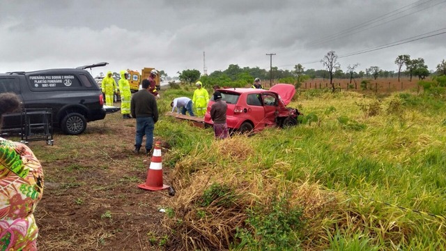 Acidente com vítima fatal na BR 163 em Campo Grande