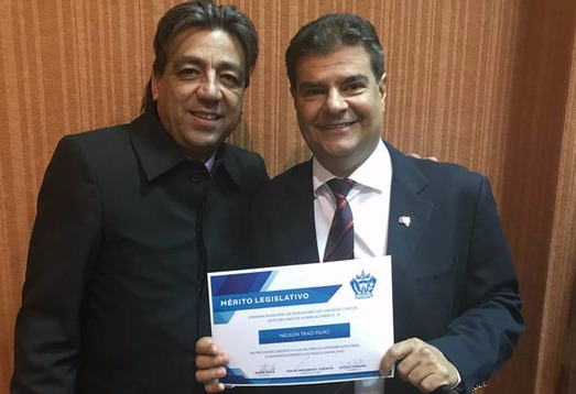 Nelson Trad Filho é homenageado com título de Mérito Legislativo Nelson Trad Filho é homenageado com título de Mérito Legislativo