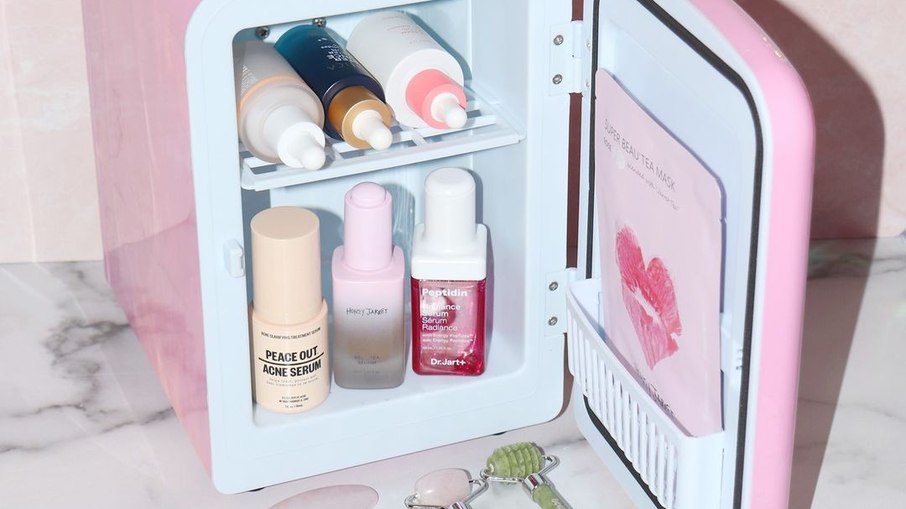 Pequenas e charmosas: conheça as geladeirinhas de skincare