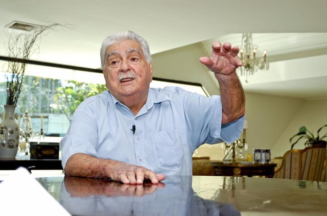 Ex-Governador Pedro Pedrossian Foto: Arquivo ALMS/Roberto Higa