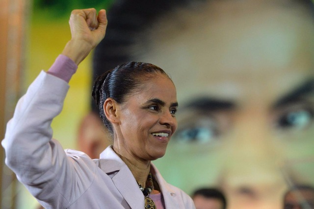 ELEIÇÕES 2018: CANDIDATOS NA PISTA A ex-senadora Marina Silva (Rede) deve concorrer à Presidência pela terceira vez consecutiva (NELSON ALMEIDA/AFP)