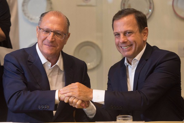 ELEIÇÕES 2018: CANDIDATOS NA PISTA O prefeito de São Paulo, João Doria, jura lealdade a Geraldo Alckmin e diz não querer concorrer à Presidência (Danilo Verpa/Folhapress)
