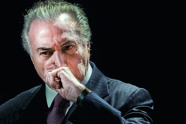 ELEIÇÕES 2018: CANDIDATOS NA PISTA O PMDB, do presidente Michel Temer, não deu mostras de que disputará o Planalto com candidato próprio (Cristiano Mariz/VEJA)