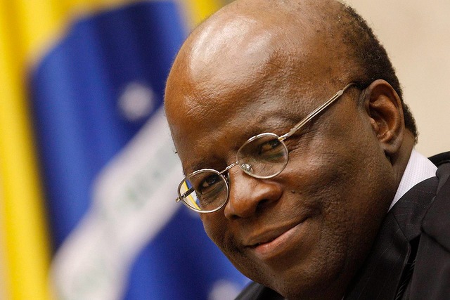 ELEIÇÕES 2018: CANDIDATOS NA PISTA O ex-ministro do STF Joaquim Barbosa já conversou com a Rede e o PSB (Nelson Jr./SCO/STF/Divulgação)