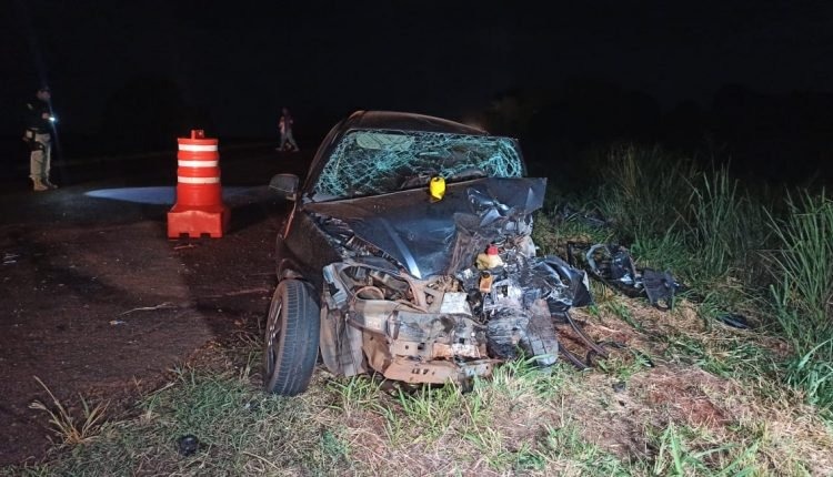 Feridos em acidente com morto na BR-376 seguiam para o trabalho Feridos em acidente com morto na BR-376 seguiam para o trabalho