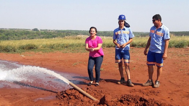 Sanesul conclui implantação de rede de água no Bairro Elio Fernando em Nova Alvorada do Sul