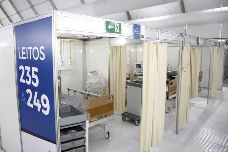 Senado proíbe fechamento de hospitais de campanha © Mauricio Bazilio/Governo do Rio de Janeiro