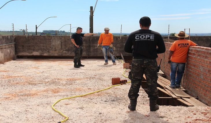 Obras da Agepen na Base do COPE possibilitam maior segurança e organização dos trabalhos