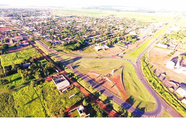 Proposta de mudança da Lei Kandir prevê R$ 620 mil para Nova Alvorada do Sul Entroncamento entre as BR 163 com a BR 267 - Nova Alvorada do Sul. Foto Drone Alex Nantes