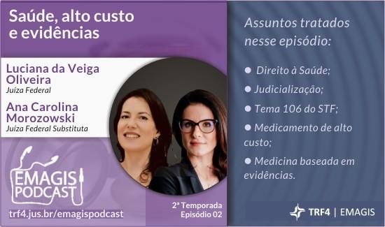 Direito á saúde é tema do Emagis Podcast desta semana