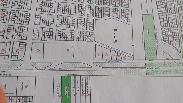 Área do segundo Polo Empresarial, na BR 267