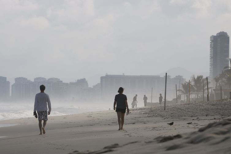 Cidade do Rio de Janeiro permanece em estágio de risco para covid-19 © Fernando Frazão/Agência Brasil