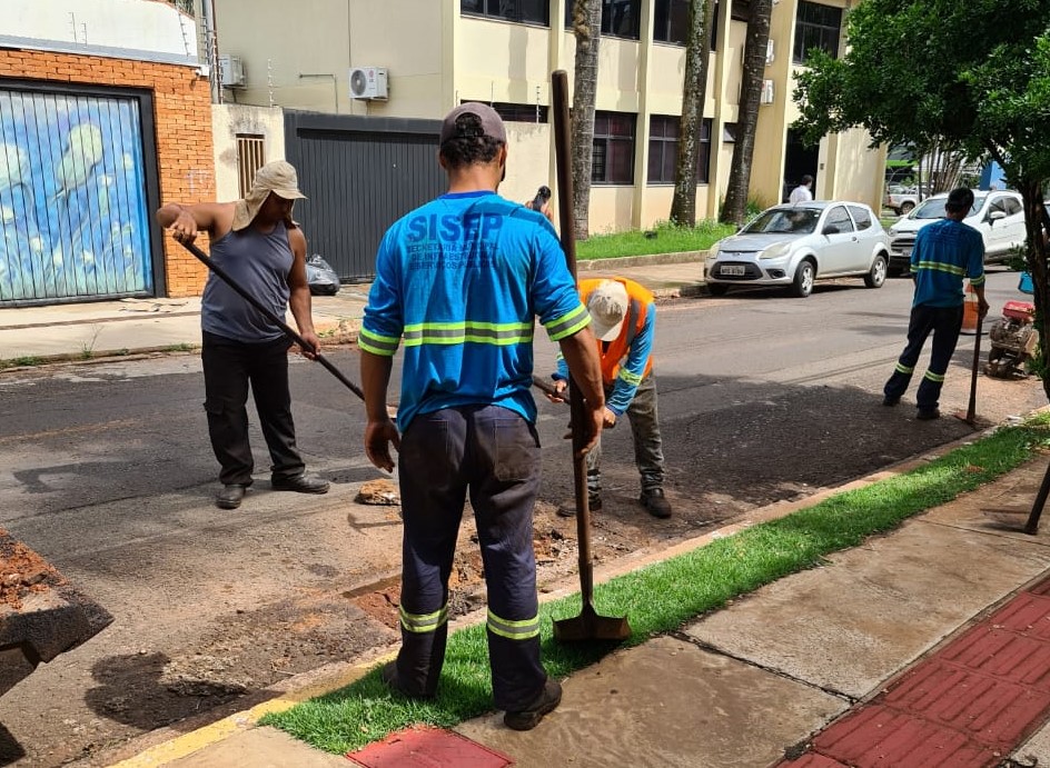 Prefeitura atende pedidos do vereador Otávio Trad nos bairros Itanhangá Park, Aero Rancho e Mata do Jacinto