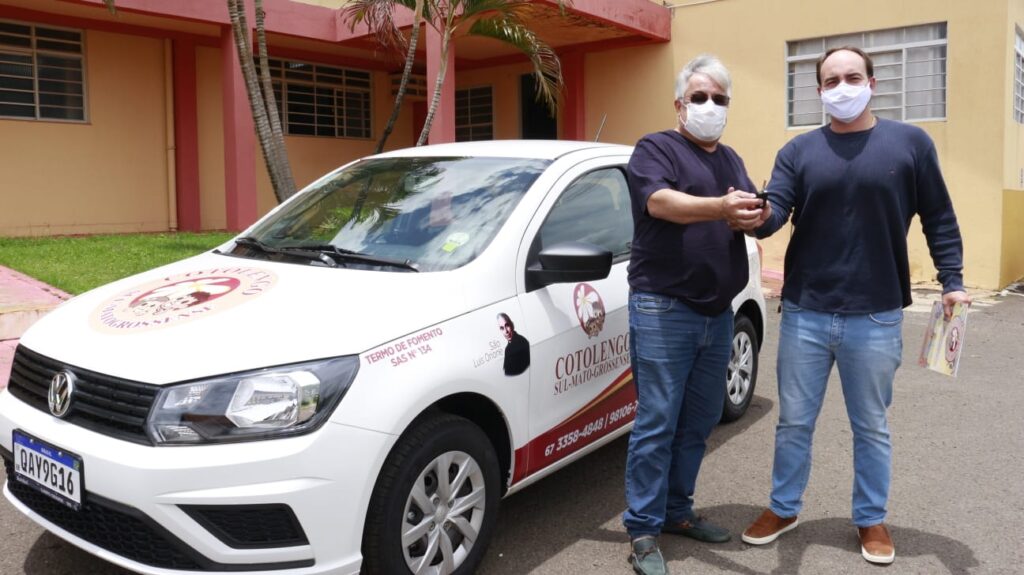 Vereador João César Mattogrosso realiza entrega de veículo ao Cotolengo Sul-Mato-Grossense adquirido com emenda parlamentar Vereador João César Mattogrosso realiza entrega de veículo ao Cotolengo Sul-Mato-Grossense adquirido com emenda parlamentar