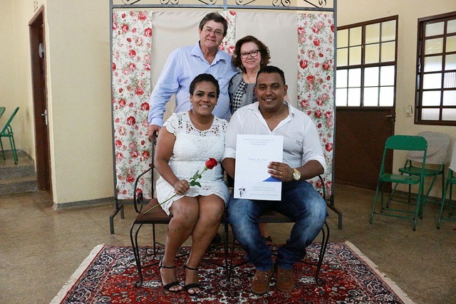 Prefeitura realizou casamento comunitário no último sábado