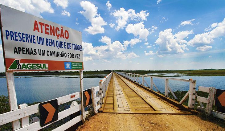 Agesul libera tráfego na ponte do Jatobá após reforma em sua estrutura