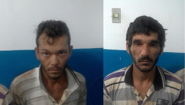 Ladrões são presos em flagrante por furto em Nova Alvorada do Sul Maycon Aparecido Quintela da Silva, de 34 anos de idade, e Waldir dos Santos de 29 anos, presos por furto. Foto; Divulgação