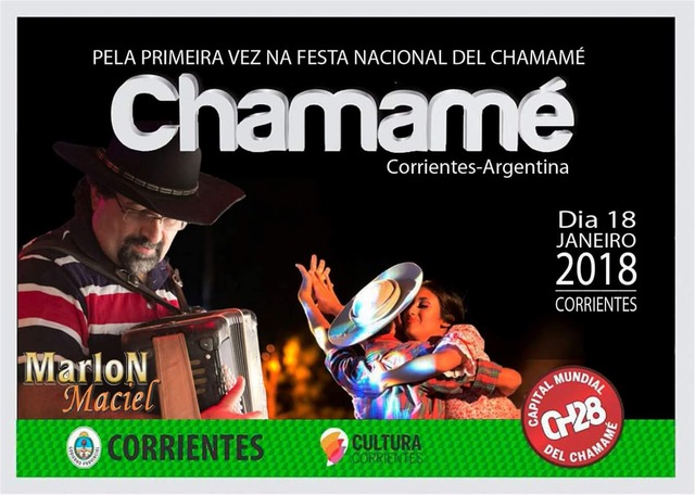 Marlon Maciel no Festival de Chamamé de Corrientes (Argentina) Marlon Maciel no Festival de Chamamé de Corrientes (Argentina)