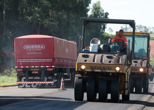 BR-163/MS: obras de manutenção acontecem em seis trechos de norte a sul do Estado